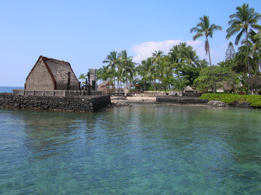 ハワイ島　コナ　カメハメハ大王